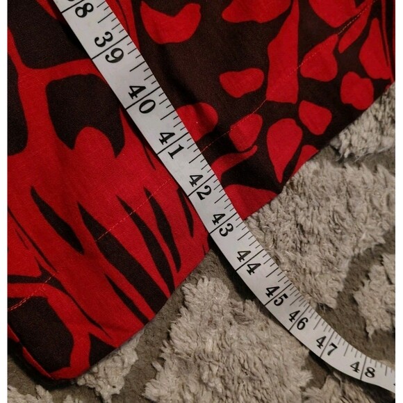 Every Relax Pull On Pants Size L Wide Legs Pockets High Rise Linen/Rayon... - Picture 10 of 12